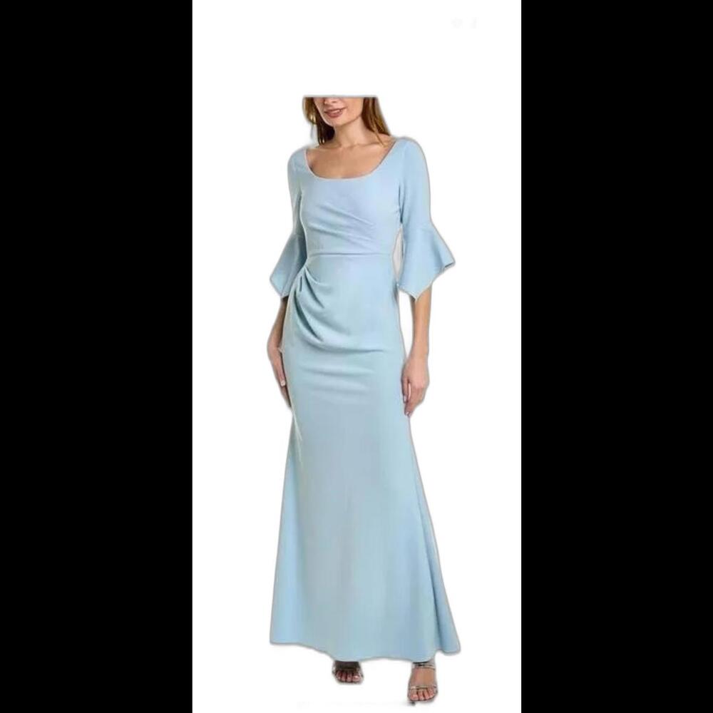 NWT Adrianna Papell formal dress gown blue size 10